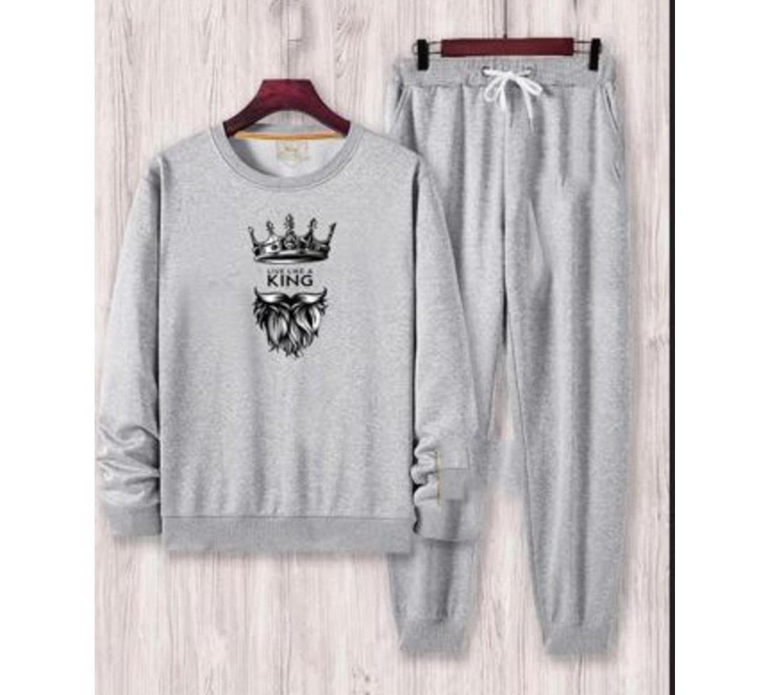 men's 2-piece fleece tracksuit