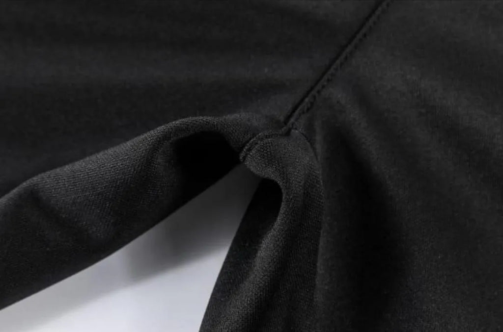 Micro Interlock Printed Track Suit Black Boys
