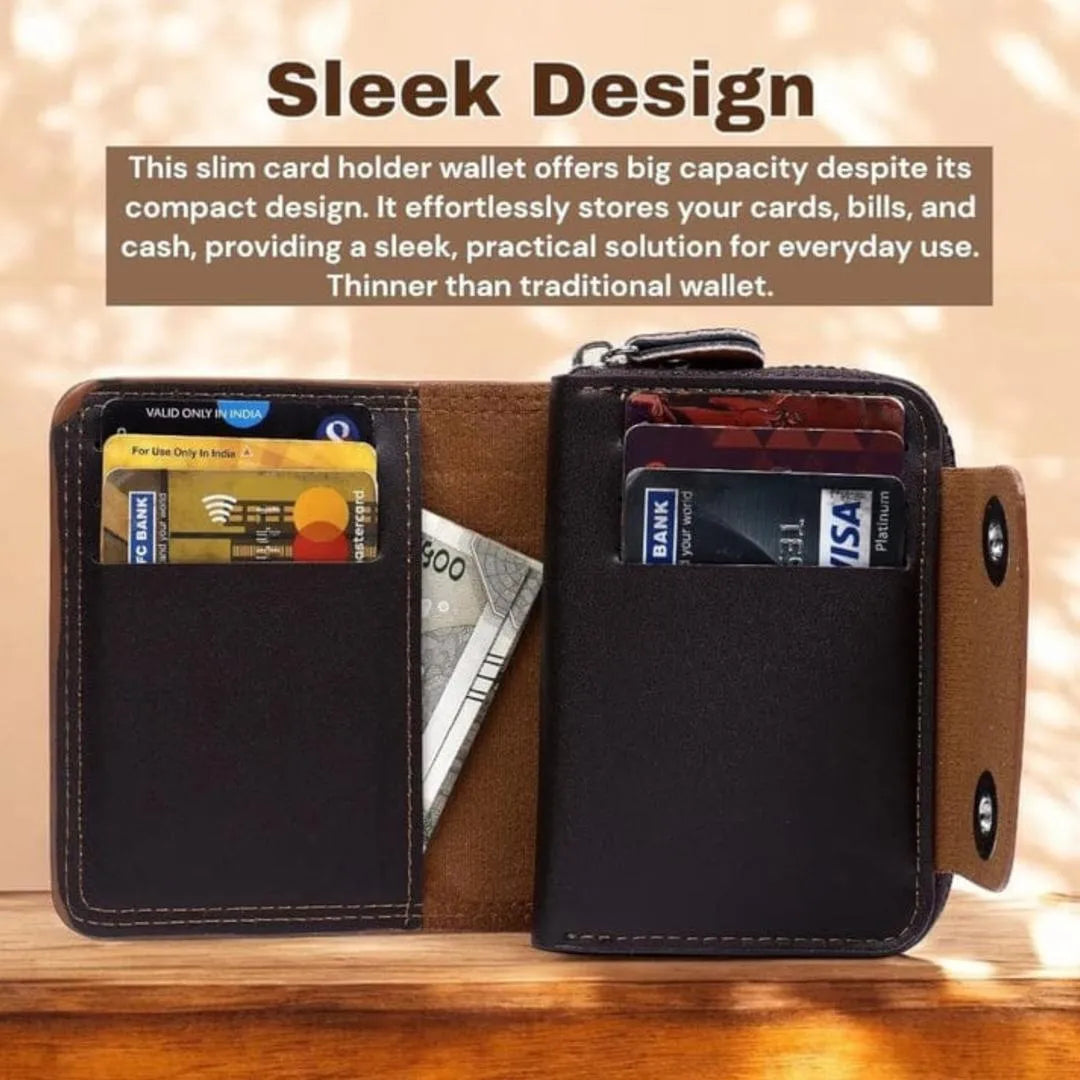 Unisex PU Leather Wallet