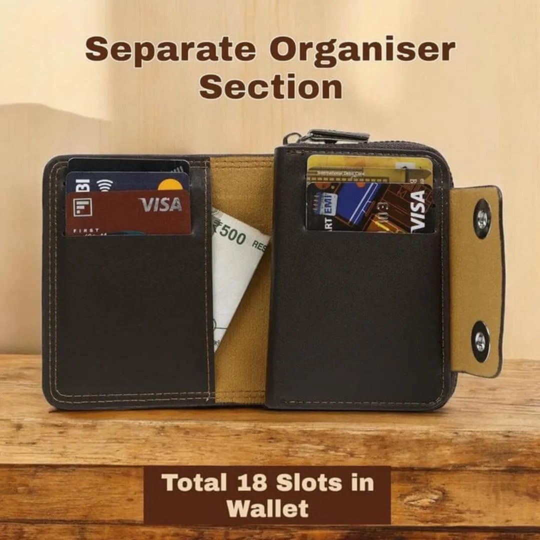 Unisex PU Leather Wallet