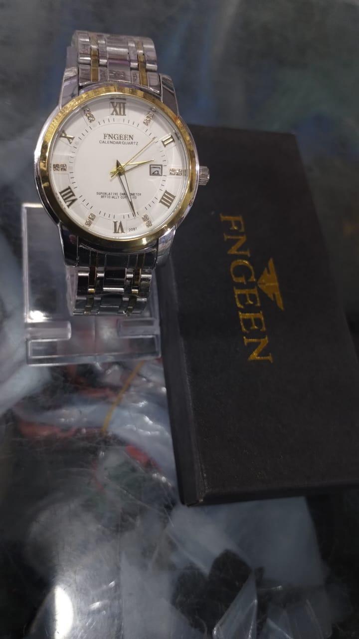 Mens Chronograph Watch 1 pc Quartz Water Resistant Timepiece