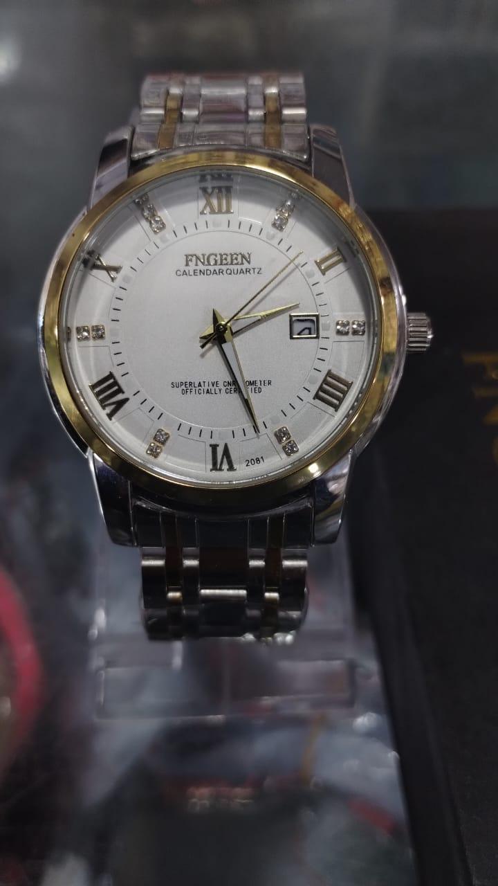 Mens Chronograph Watch 1 pc Quartz Water Resistant Timepiece
